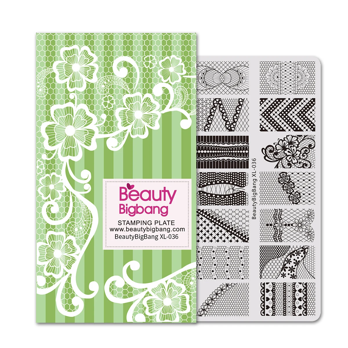 BeautyBigBang 6*12 см модные цветы дизайн ногтей штамповки пластины штамповки для ногтей Аксессуары для дизайна ногтей XL-031-065 шаблоны для ногтей