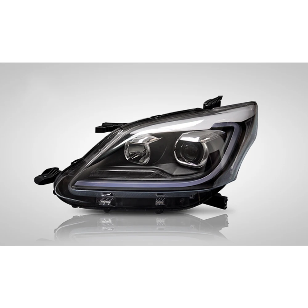 Для toyota innova 2012 2013 Головной фонарь светодиодный DRL фара в сборе