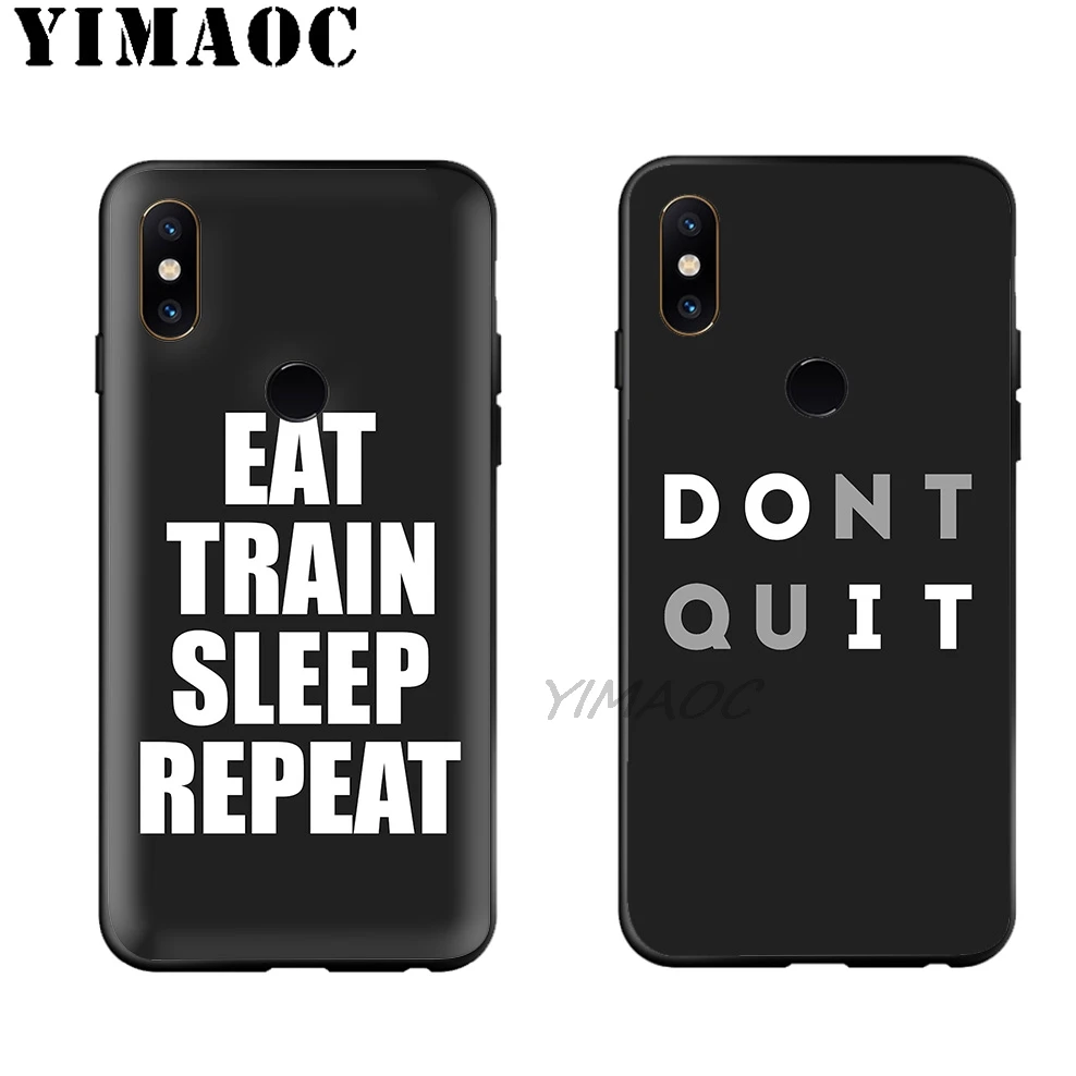 Мягкий чехол Conquer Gym Gain для бодибилдинга Xiaomi Redmi Note 7 6 6A 5 4 4X 4A 5A S2 7A GO K20 Plus Pro |