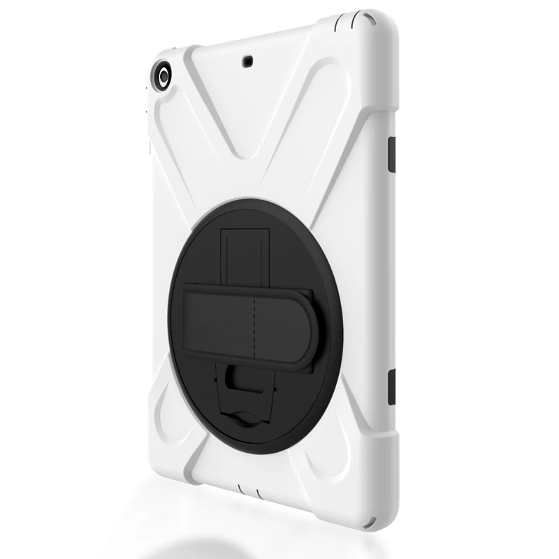 Чехол для Apple iPad Air 1 2013 release A1474 A1475 A1476 shell, ZAIWJ Safe Kids Armor на Мягкий противоударный силиконовый+ жесткий чехол