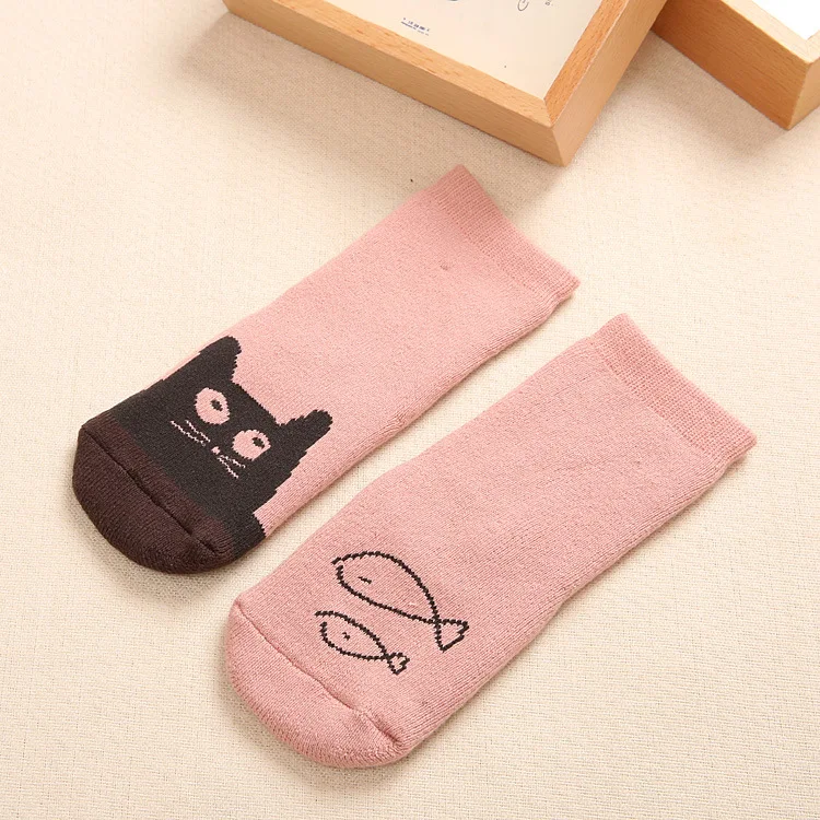 2016 Детские красочные хлопковые носки для маленьких мальчикв и девочек с