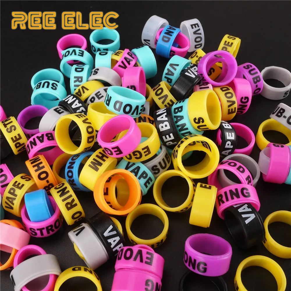 REE ELEC 14 мм * 7 Vape Band противоскользящая Pen Защитная повязка аксессуары для