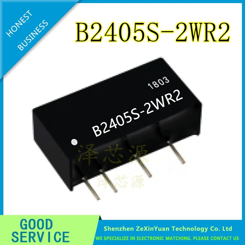

1PCS-10PCS B2405S-2WR2 Isolated DC-DC Power Supply Module 24-5V New Original