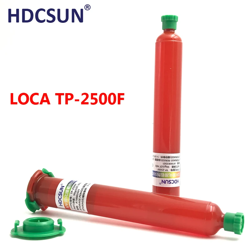 Новинка 2019 года HDCSUN свежий телефон УФ-клей жидкий оптический прозрачный клей tp2500