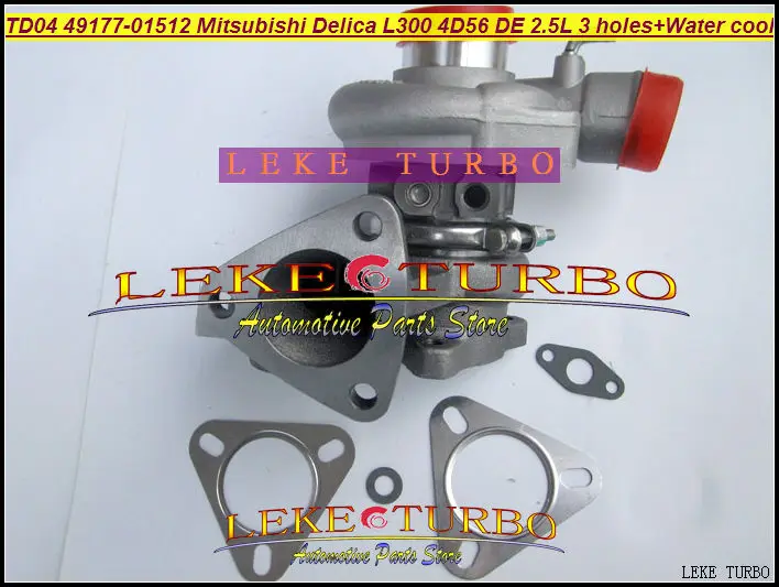 Бесплатная доставка TD04-10T 49177-01512 49177 01512 4917701512 турбо для Mitsubishi Delica L300 4D56T 4D56 DE 2.5L 3