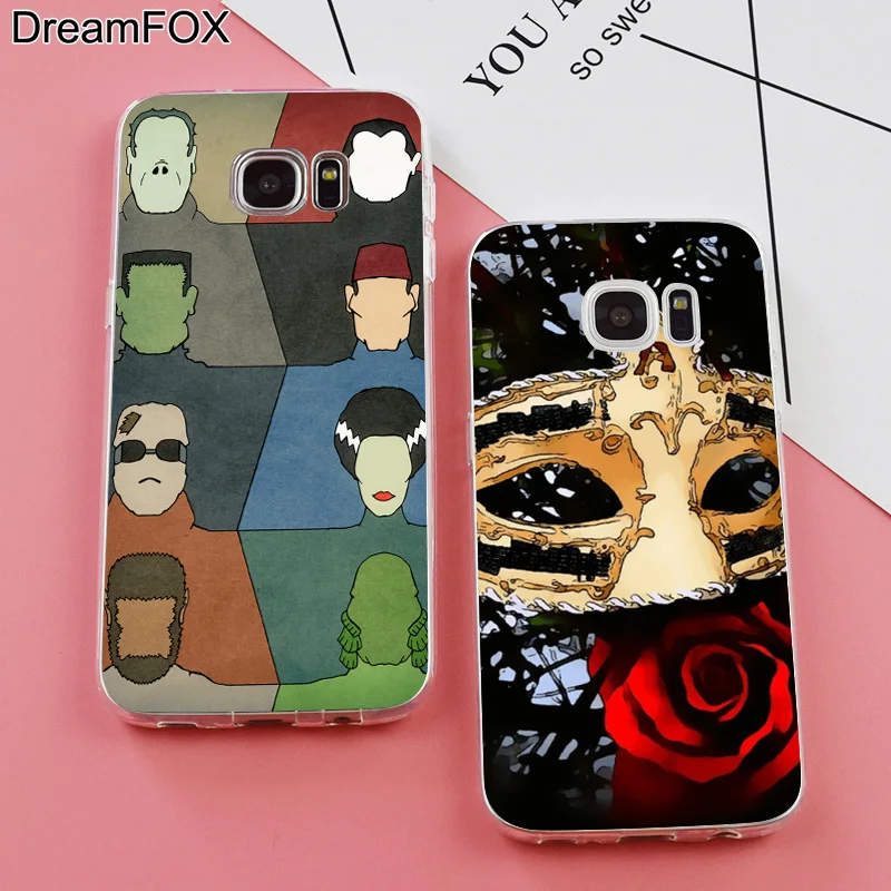 DREAMFOX K143 Phantom Of The Opera Мягкий ТПУ силиконовый чехол для samsung Galaxy Note S 6 7 8 9 Edge Plus Grand Prime |