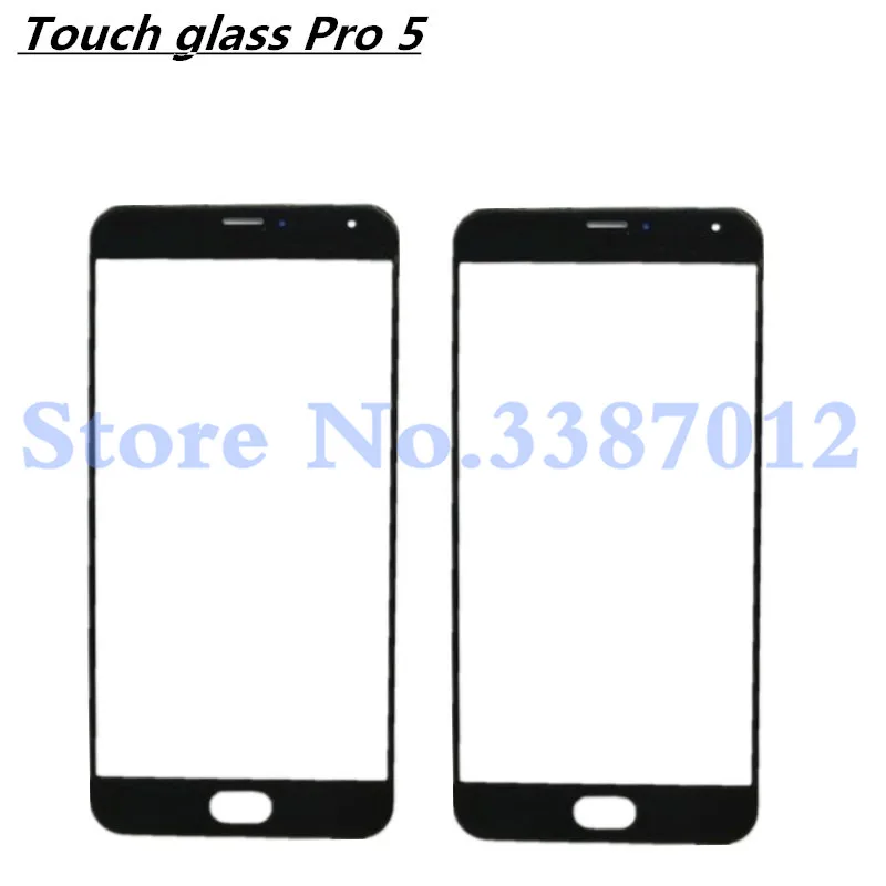 Передняя внешняя стеклянная линза запасная часть для Meizu Pro5 Pro 5 сенсорное