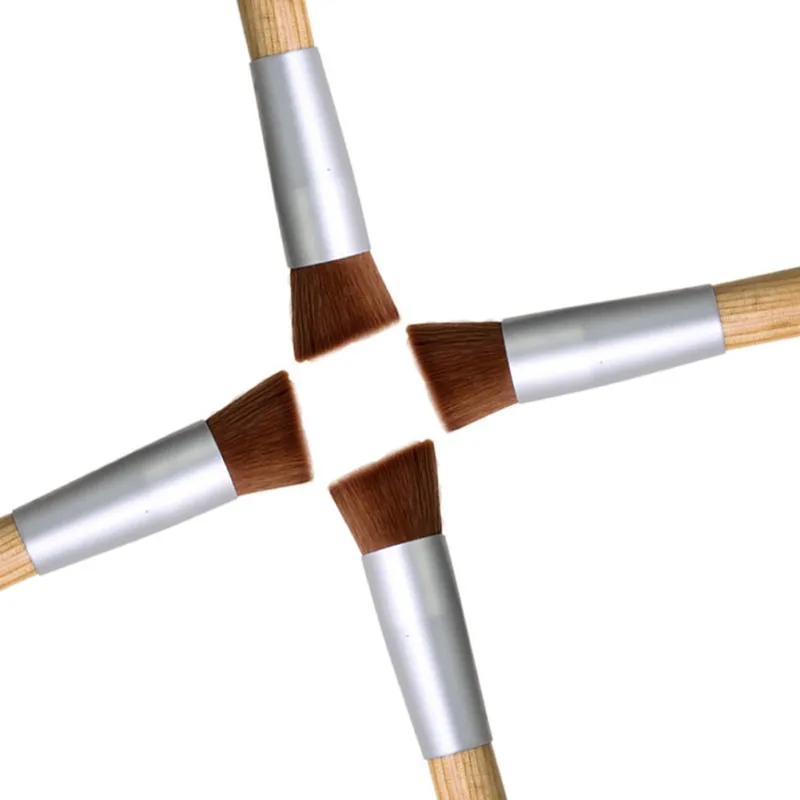 Один инструмент для макияжа Пудра основа Косметическая скошенная кисть жидкая