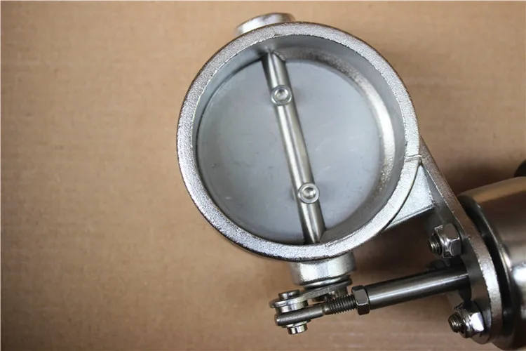 Нержавеющая сталь Выхлопной Клапан управления Набор Boost привод открытый стиль 51