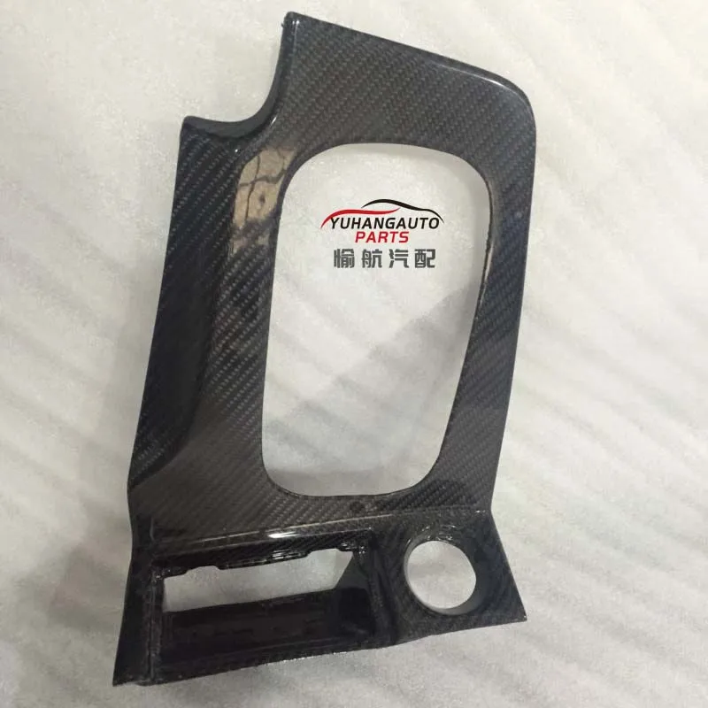 Pour 1999 2002 R34 GTR GTT RHD couverture de moniteur automatique en Fiber carbone|Лепнина для интерьера| |