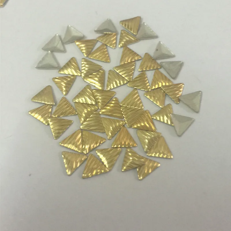 100 шт. 6 мм шпильки для горячей фиксации металлические режущие треугольные