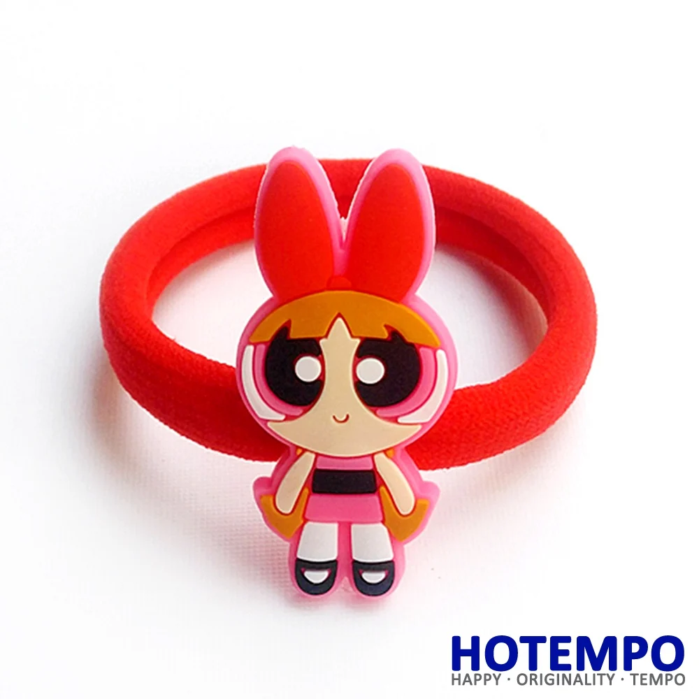1pcs in Powerpuff, аксессуары для волос для девочек, цветные пузыри, BB заколки для волос для девочек, Мультяшные детские заколки 5 см, Детская повязка для волос - Цвет: 1pcs in
