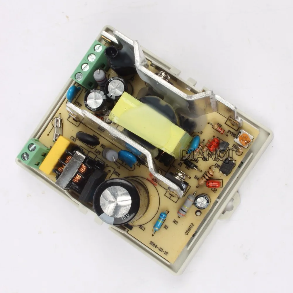 DIANQI 12V din-рейка одиночный выход импульсный источник питания 45w 5V suply 24v ac dc