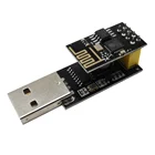 Адаптер программатора ESP01 UART GPIO0, Женский адаптер ESP8266, CH340G USB в ESP8266, последовательный беспроводной модуль для разработки Wi-Fi
