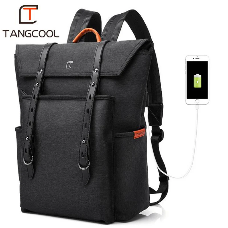 Мужской рюкзак Tangcool многофункциональная сумка для компьютера путешествий
