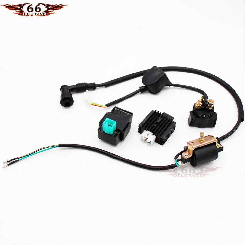 ATV регулятор выпрямитель катушка зажигания CDI для 50 70 90 110CC китайский Taotao Coolster