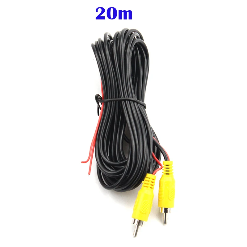 Видеокабель RCA для камеры заднего вида 6/10/15/20 м | Автомобили и мотоциклы