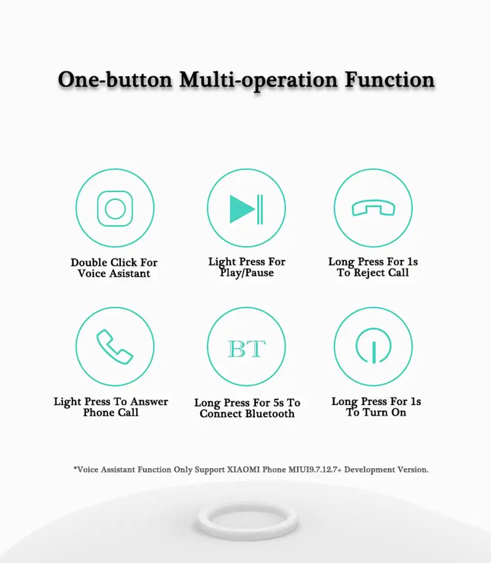 Оригинальные беспроводные мини-наушники Xiaomi с Bluetooth, Hi-Fi гарнитура, Bluetooth 4,1, Xiomi наушники с микрофоном, наушники для samsung
