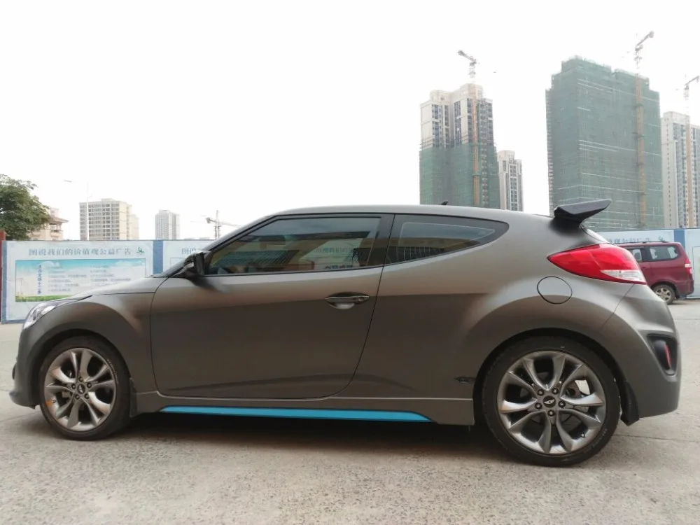 Задний спойлер для Hyundai Veloster из углеродного волокна подходит только турбо
