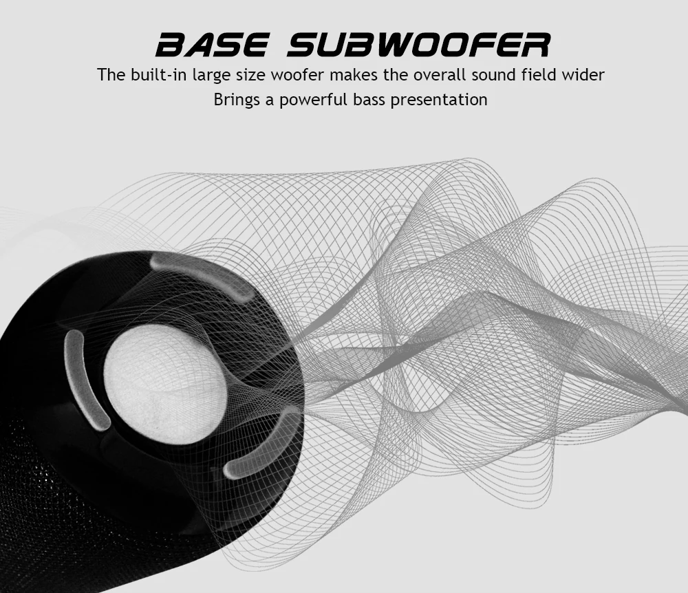 Mini Wireless Bluetooth 5W LED Stereo Bass Subwoofer Column Red Blue Speaker Portable Sound Boom Box Waterproof PC Fm Raido USB |