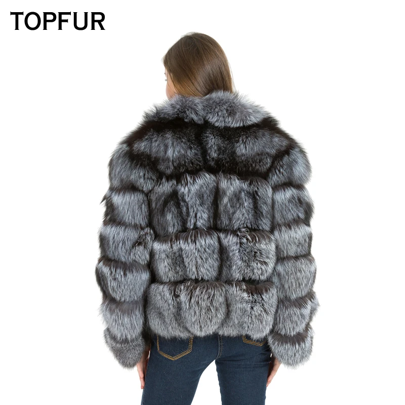 TOPFUR 2020 Новое поступление высококачественное пальто из натурального Меха