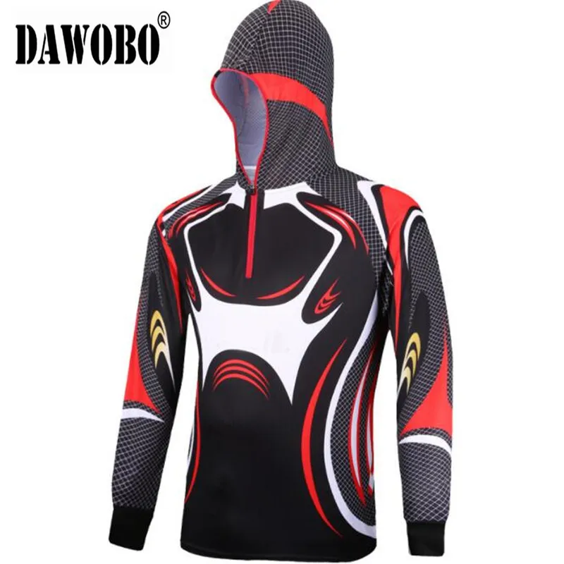 Hoodie 01 New Outdoor sport mens fishing clothes breathable quick dry Anti UV 40+ Anti-mosquit long sleeve hooded women fishing Shirts - Цвет: Hoodie 01