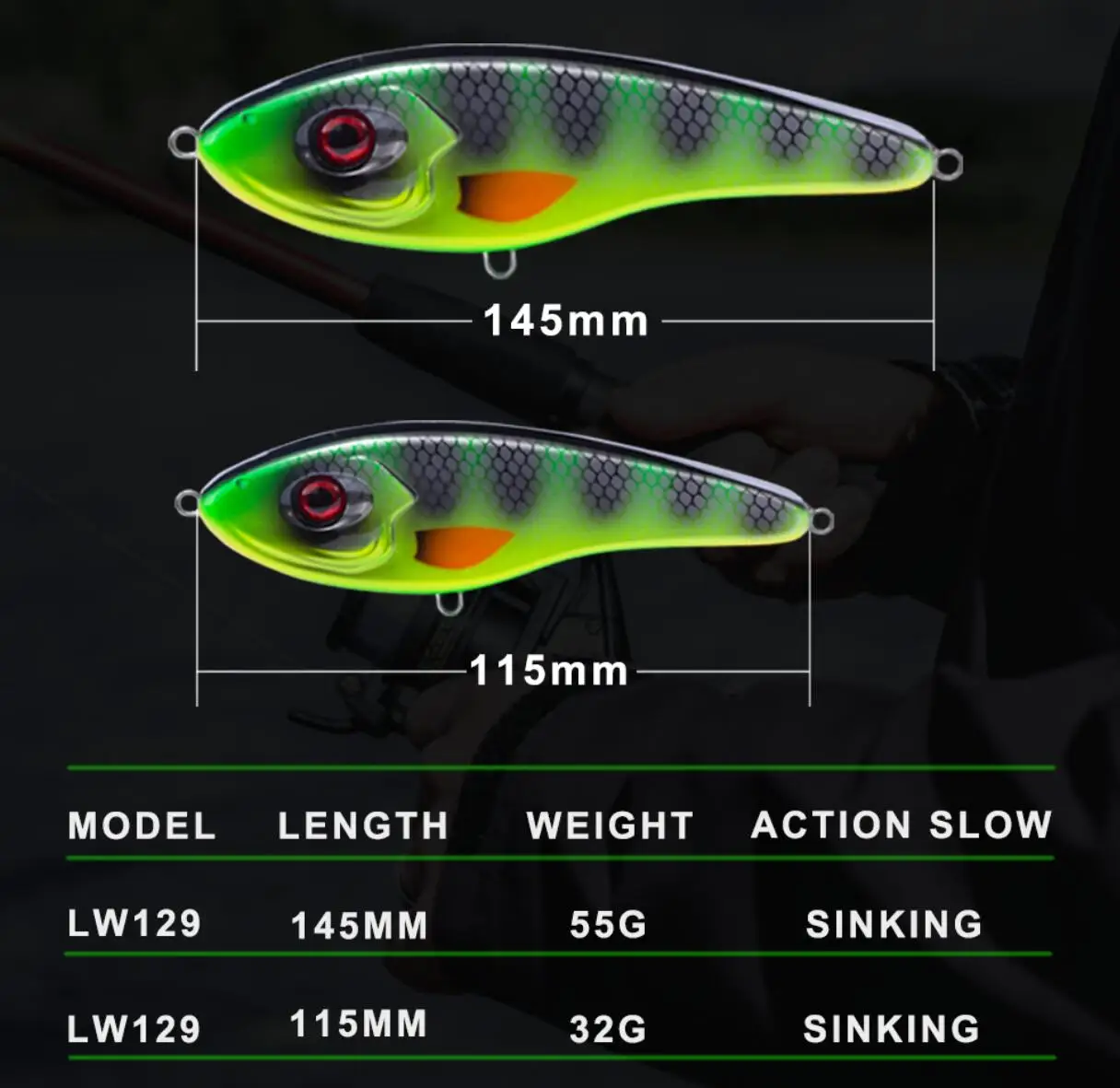 Hunthouse Jerkbait Мускусная приманка для ловли щуки, рыбацкие приманки VIB, крючки, медленно тонущие воблеры для щуки, Pesca Leurre jerkbaits