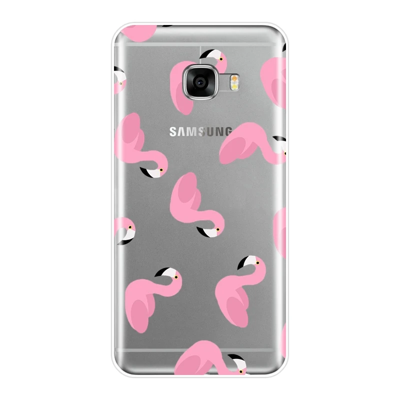 Мягкий чехол для телефона Samsung Galaxy C9 C7 C5 Pro силиконовый чехол-накладка на заднюю
