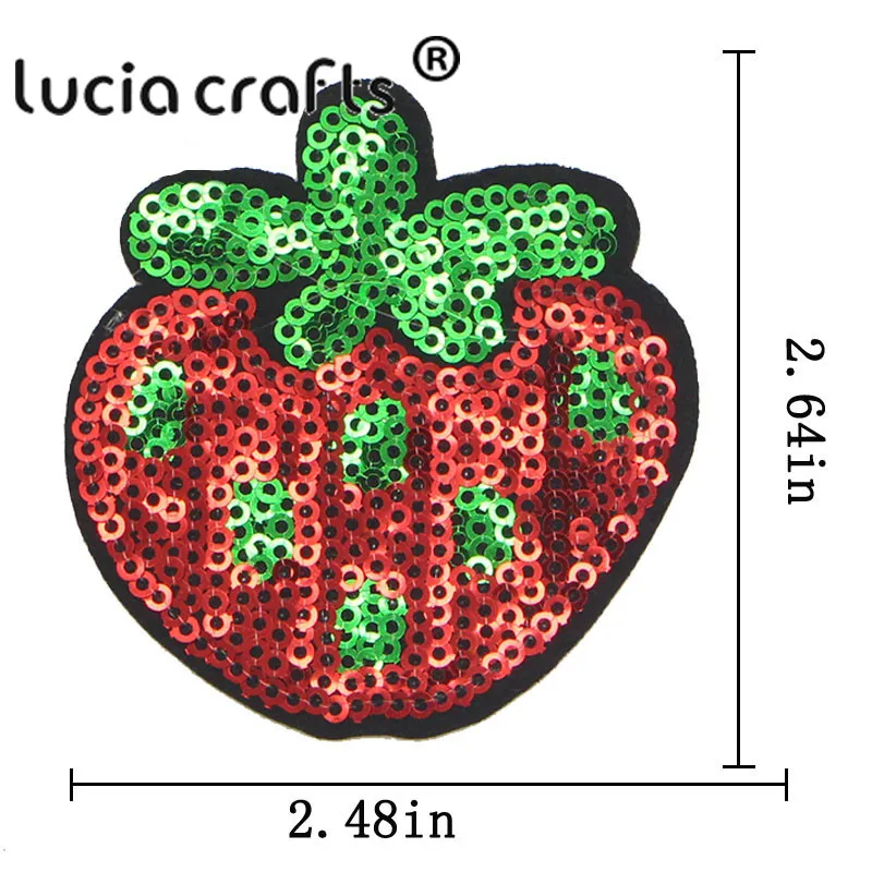 Lucia crafts 7 шт/15 шт блестки патчи железные или Пришивные Патчи Наклейки аппликация патч сумка для одежды DIY аксессуары L0302