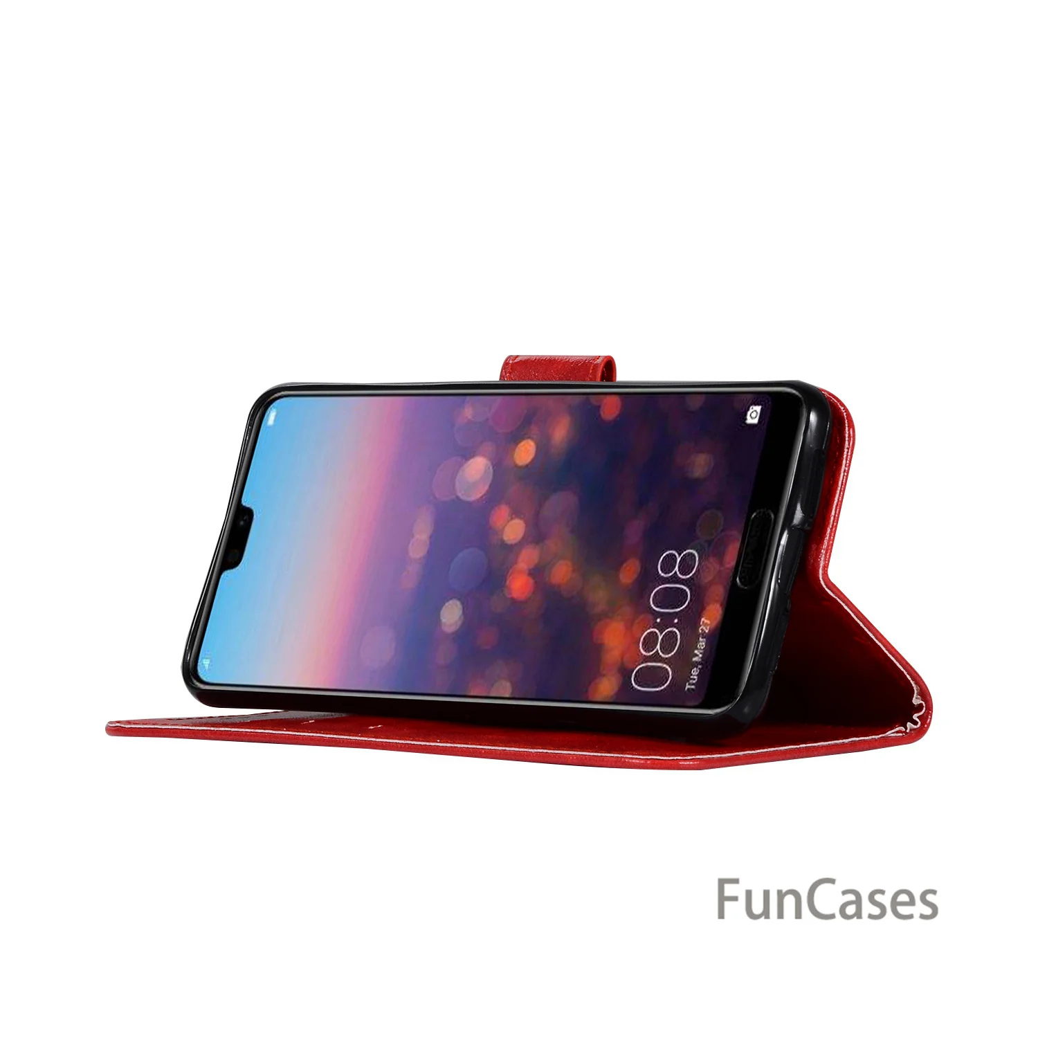 Кожаный чехол для Huawei Ascend P20 PU 5 2 дюйма + подставка держатель карт Huawai Huwawei |