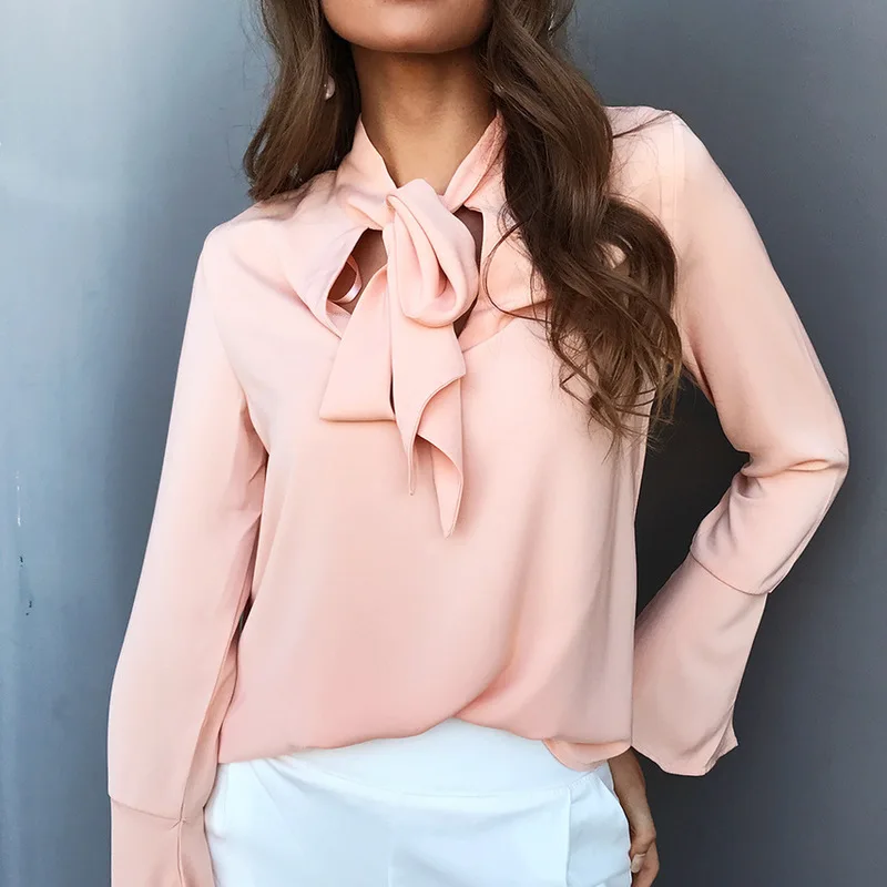 Женские топы новинка 2019 модные блузки повседневные рубашки женская и Элегантная