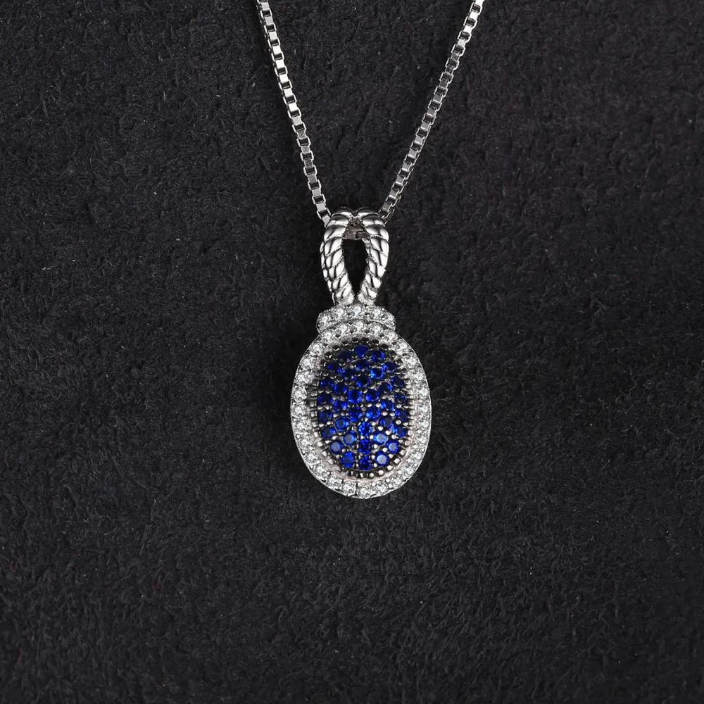 Jewelrypalace Винтаж 0.32ct синий шпинелей проложить Подвески хороший подарок для Для