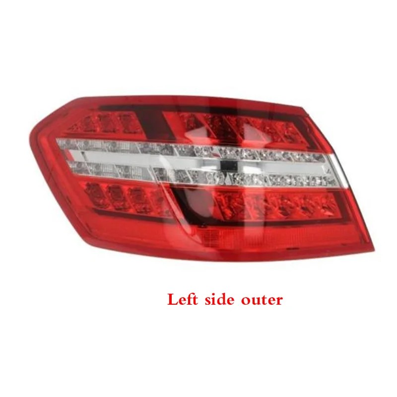 Left side outer 1 шт. для BENZ E-CLASS W212 09-13 седан СВЕТОДИОДНЫЙ красный задний светильник задний стоп-сигнал светильник единый светильник фонарь заднего хода - Цвет: Left side outer