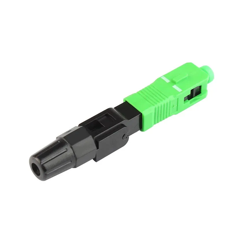 100 шт. FTTH SC APC Одномодовый волоконно оптический Быстрый разъем Волоконно