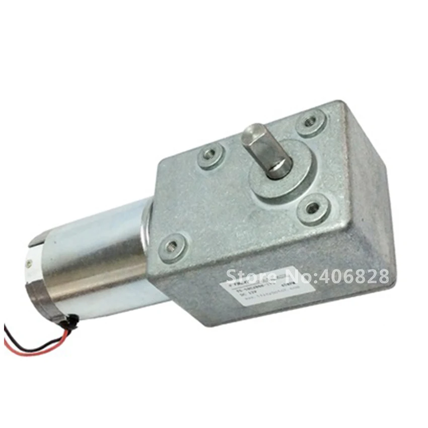 Фото Gear Motor 15W 12V Worm Low Speed 55rpm/min Gearmotor Metal GearBox DC High Torque 27kg.cm Hot Sale Обустройство дома Gear Motor 15W 12V Worm Low Speed 55rpm/min Gearmotor Metal GearBox DC High Torque 27kg.cm Hot Sale Обустройство дома