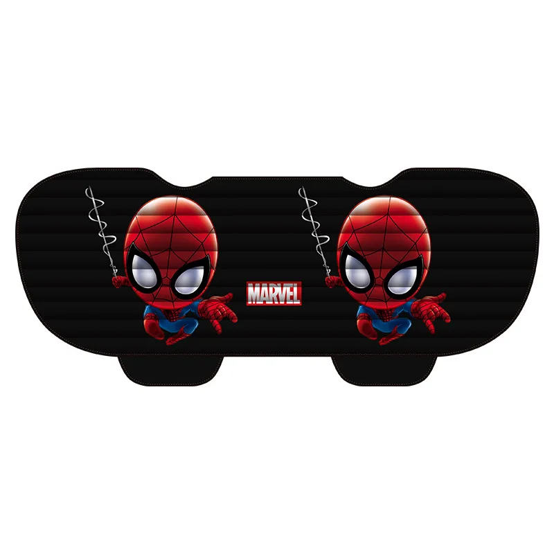 D--Spderman 1 шт., супер герой, подушка для сиденья автомобиля, чехол для сиденья, авто Декор, протектор для Капитана Америки, Супермена, Человека-паука - Название цвета: D--Spderman