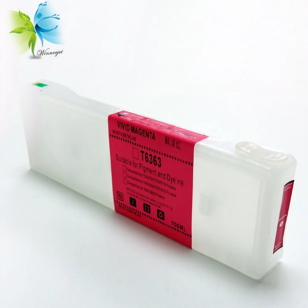 Чернильный картридж Winnerjet для Epson Stylus Pro 7890 9890 7908 9908 700 мл с бесплатным чипом|ink