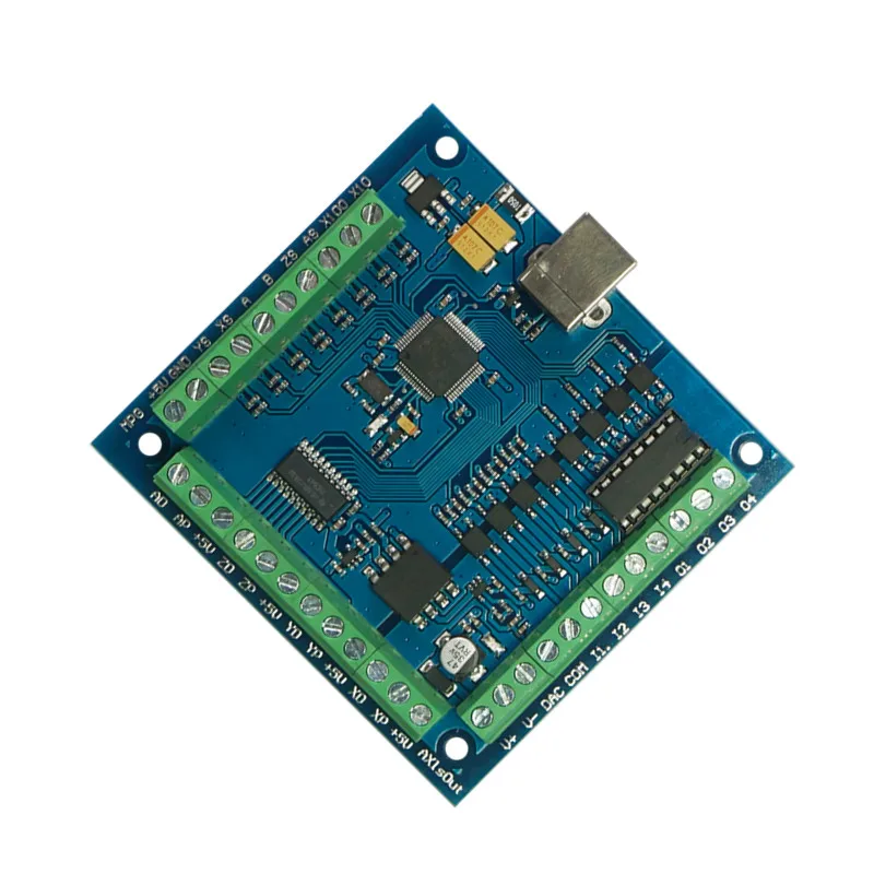 MACH3 USB 4 Axis 100KHz CNC Smooth Stepper Motion Controller card breakout Control board for DIY Mini Engraving Machine | Инструменты
