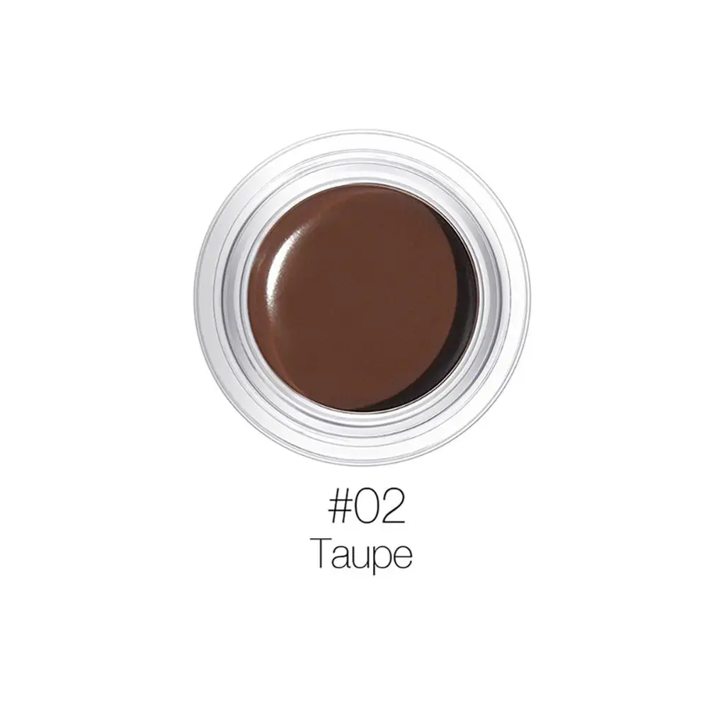 Taupe O. TWO. O 6 цветов гель для бровей из хны водонепроницаемый оттенок макияж кисти набор коричневый усилитель крем-краска для бровей Макияж краски косметический набор - Цвет: Taupe