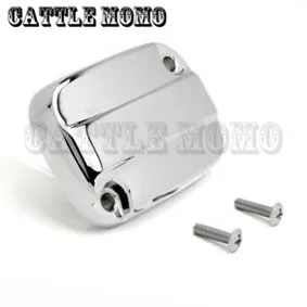 Black Chrome Aluminum Motorcycle Brake Fluid Reservoir Cap for Harley Electra Glide Road King 2007 2008 09-2014 Motorbike Parts |