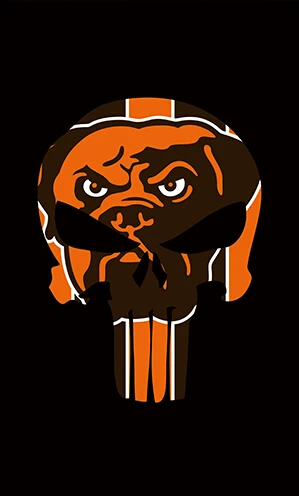 Cleveland Browns Flag 3x5 ft Gloves Style 2 Metal Grommets US Sport Team Banner Digital Printing 252312 | Дом и сад