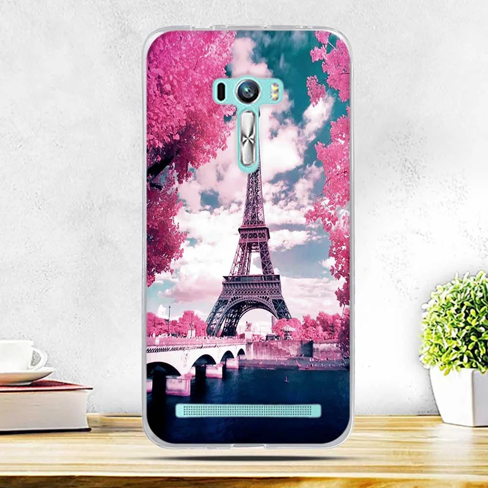 Чехол для Asus Zenfone Selfie ZD551KL тонкий мягкий силиконовый чехол из ТПУ ZenFone чехлы 5 дюйма