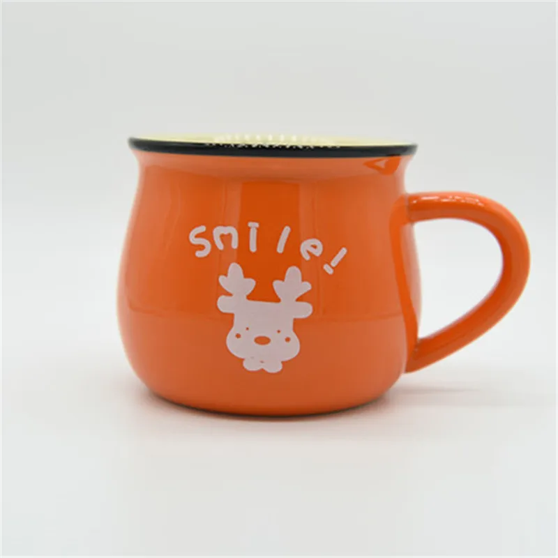 Кружка для молока керамическая кружка с большим животом 300 мл|mug cup|breakfast cupcoffee