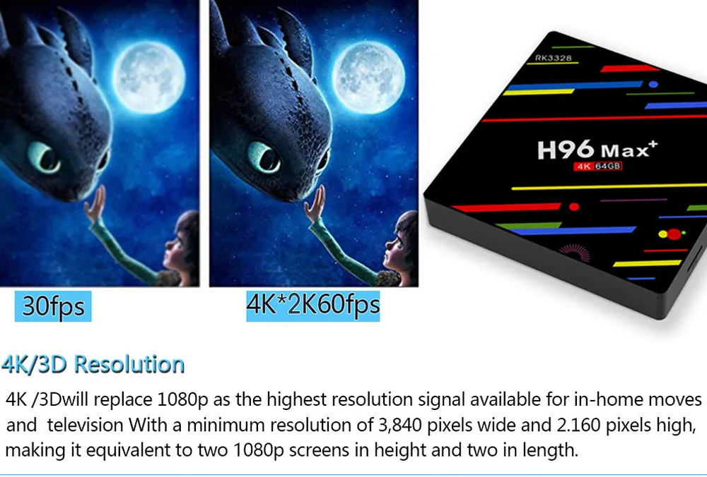 H96 MAX Plus Smart tv Box Android 9 0 4 ГБ ОЗУ 32 ГБ/64 Гб ПЗУ Rockchip RK3328 K H.265 USB3.0 2 ГГц WiFi IP set top