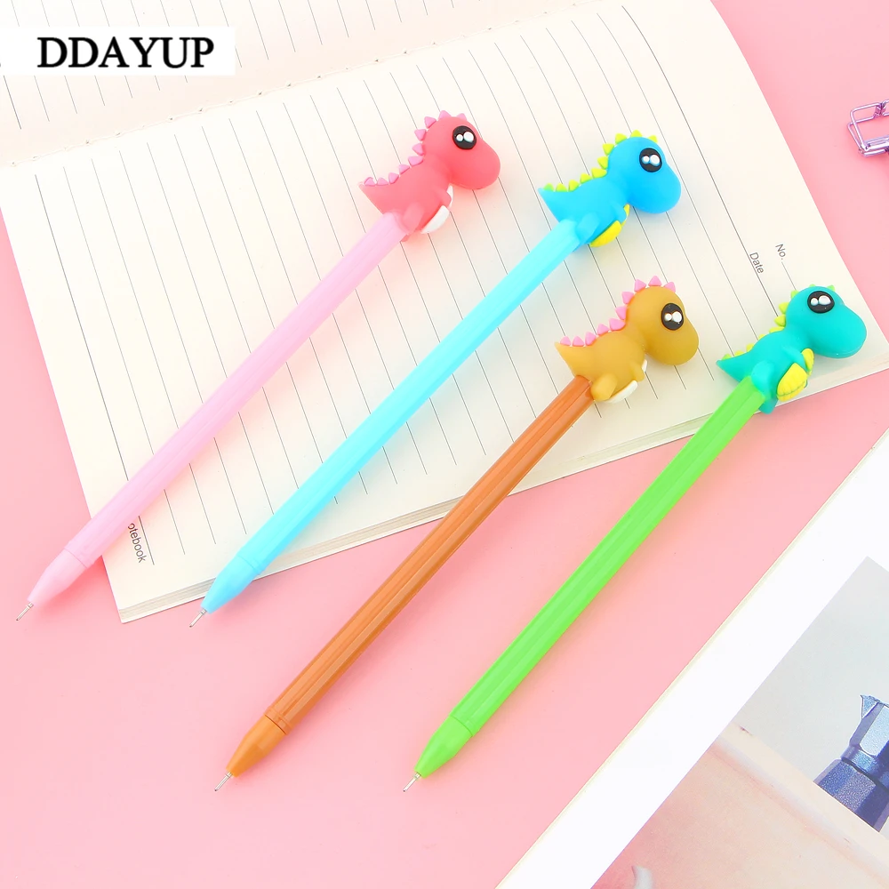 2 шт./лот креативная ручка Корейская Милая Канцелярия каваи конфеты динозавр