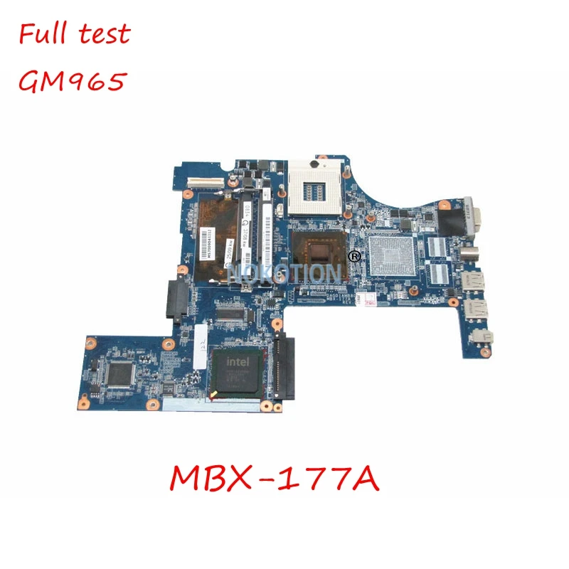 A1337184A DAGD1AMB8C0 MBX 177A REV C материнская плата для ноутбука SONY VAIO VGN CR203E GM965 DDR2 Бесплатный