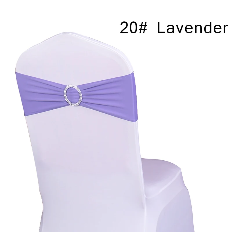 100 шт. эластичные ленты для стульев из спандекса и лайкры | Дом сад