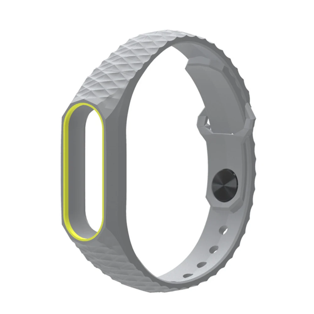 Цветной ремешок для Xiaomi Mi Band 2 силиконовый сменный Браслет аксессуары смарт