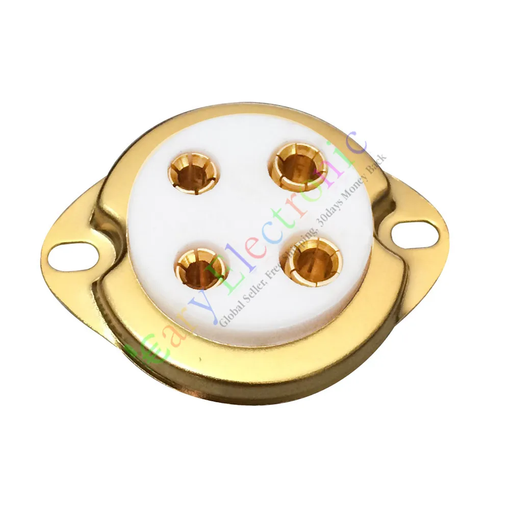 Оптовая и розничная продажа 1 шт. 4-контактные золотые керамические вакуумные