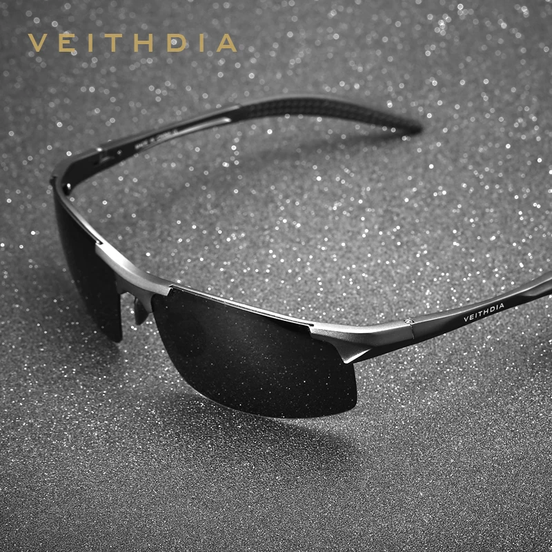 

Veithdia Aluminum Mens Sunglasses Polarized Sun glasses Driving Eyewear Accessories For Men oculos de sol masculino shades 6518
